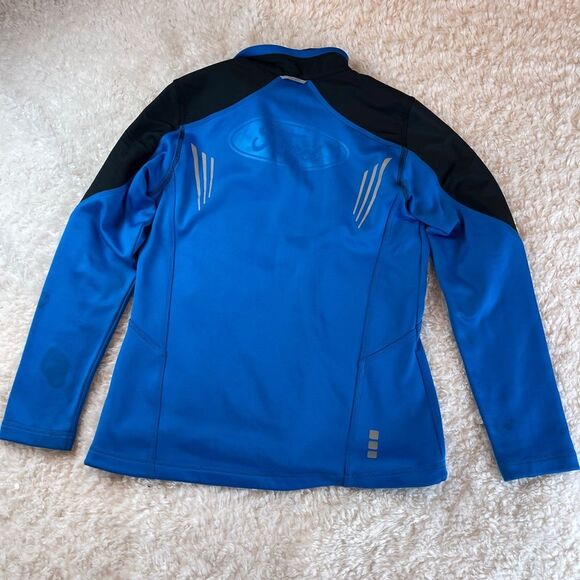 Elevate Ford Women's Olympic Blue Sonoma Hybrid Knit Jacket Size Small - Picture 10 of 16
